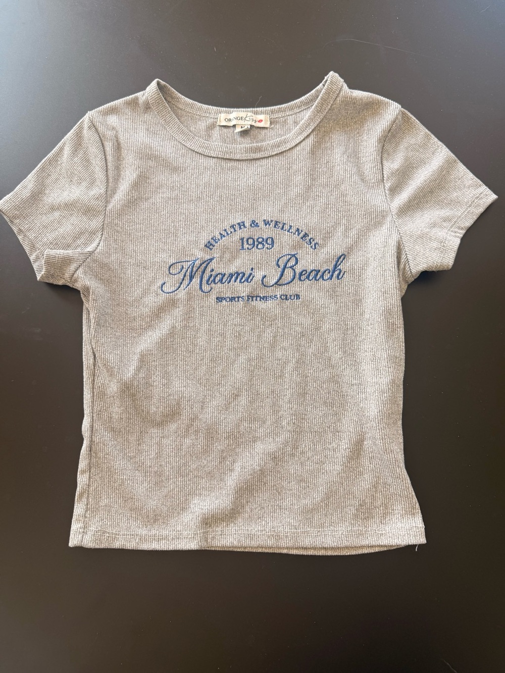 Miami Beach Graphic Baby Tee